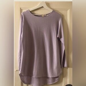 Michael Kors Sweater Lavender crew neck sweater